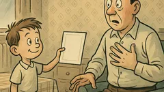 Vtip: Přijde Pepíček domů s vysvědčením