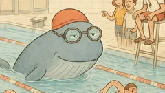 Vtip: Když se plaváním hubne, proč velryby?