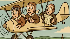 Vtip: Začínající pilot se ptá instruktora