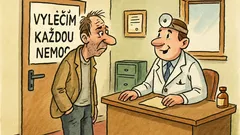 Vtip: Muž po výpovědi otevřel vlastní ordinaci