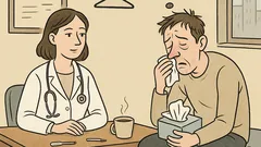 Vtip: Muž u lékaře: „Příznaky?“