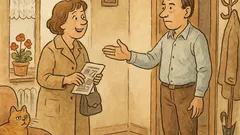 Vtip: Přijde manžel za manželkou a říká…