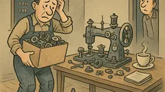 Vtip: Pět let ve fabrice…