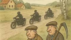 Vtip: Jdou dva staříci po silnici…