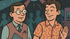 Vtip: Na gay diskotéce učím matematiku