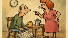 Vtip: Manžel povídá manželce...