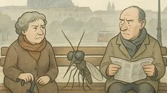 Vtip: Co vznikne zkřížením komára a mouchy?