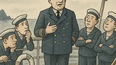 Vtip: Přijde kapitán Titaniku mezi námořníky…