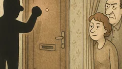 Vtip: Je to černé a klepe na dveře