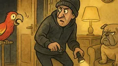 Vtip: Vstoupí zloděj do bytu…