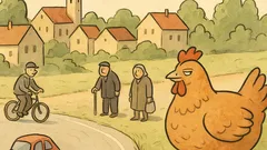 Vtip: Jaký je rozdíl mezi silnicí a slepicí?