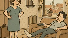 Vtip: Ty jsi největší lenoch!