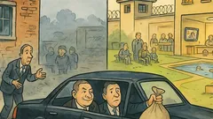 Vtip: Kalousek s Nečasem jedou v limuzíně