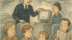 Vtip: Vážení cestující, toto letadlo je...