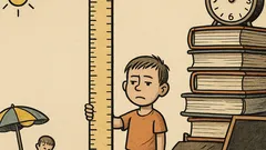 Vtip: Disproporce je nepoměr prázdnin a školy