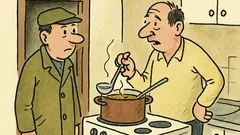 Vtip: Chceš včerejší polévku?