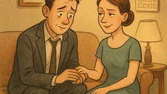 Vtip: Milan hladí ruku nastávající…