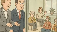 Vtip: Politik na prohlídce v blázinci