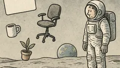 Vtip: Víte, co dělá Windows na Měsíci?