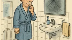 Vtip: Ráno jdu do koupelny…